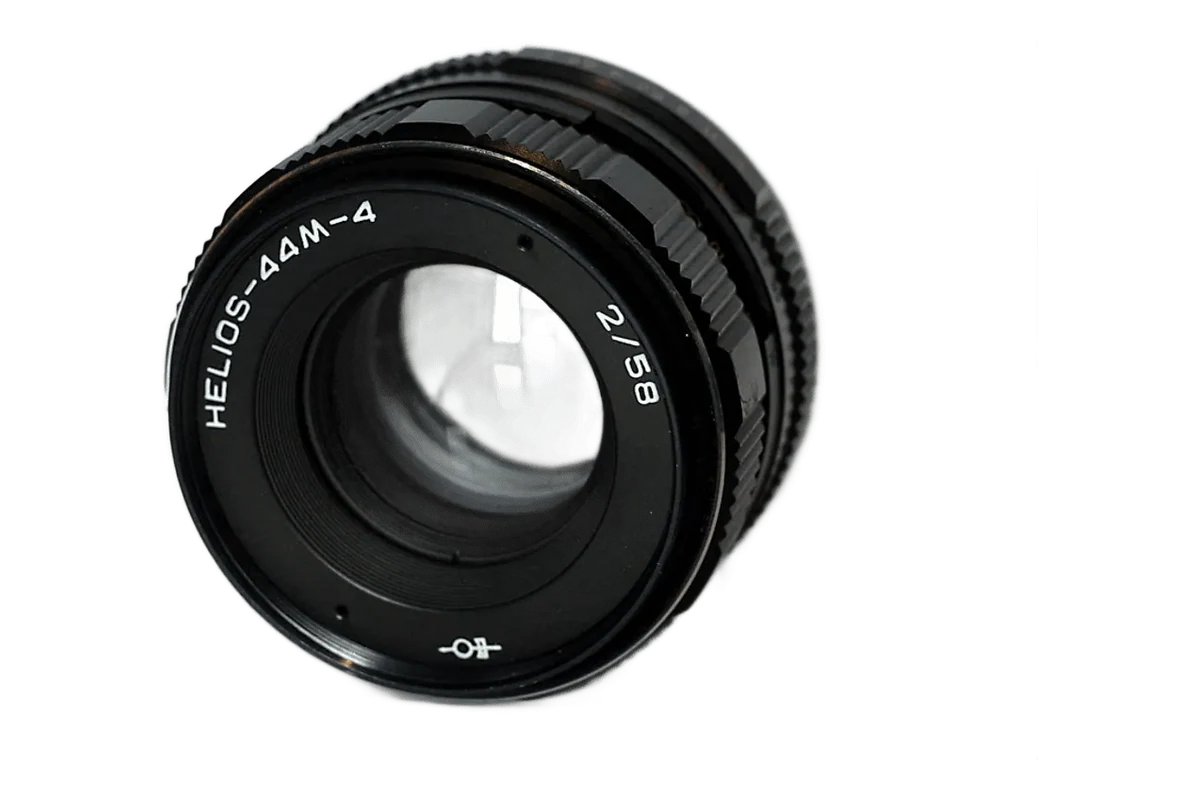 Helios-44 58mm f/2 MC Helios-44M-4 · 六叶多膜版 的镜身外观参考