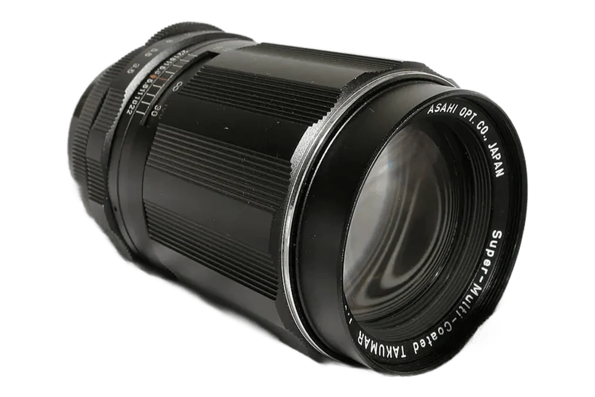 Takumar 135mm f/3.5 V4 · Super-Takumar 第一型 的镜身外观参考