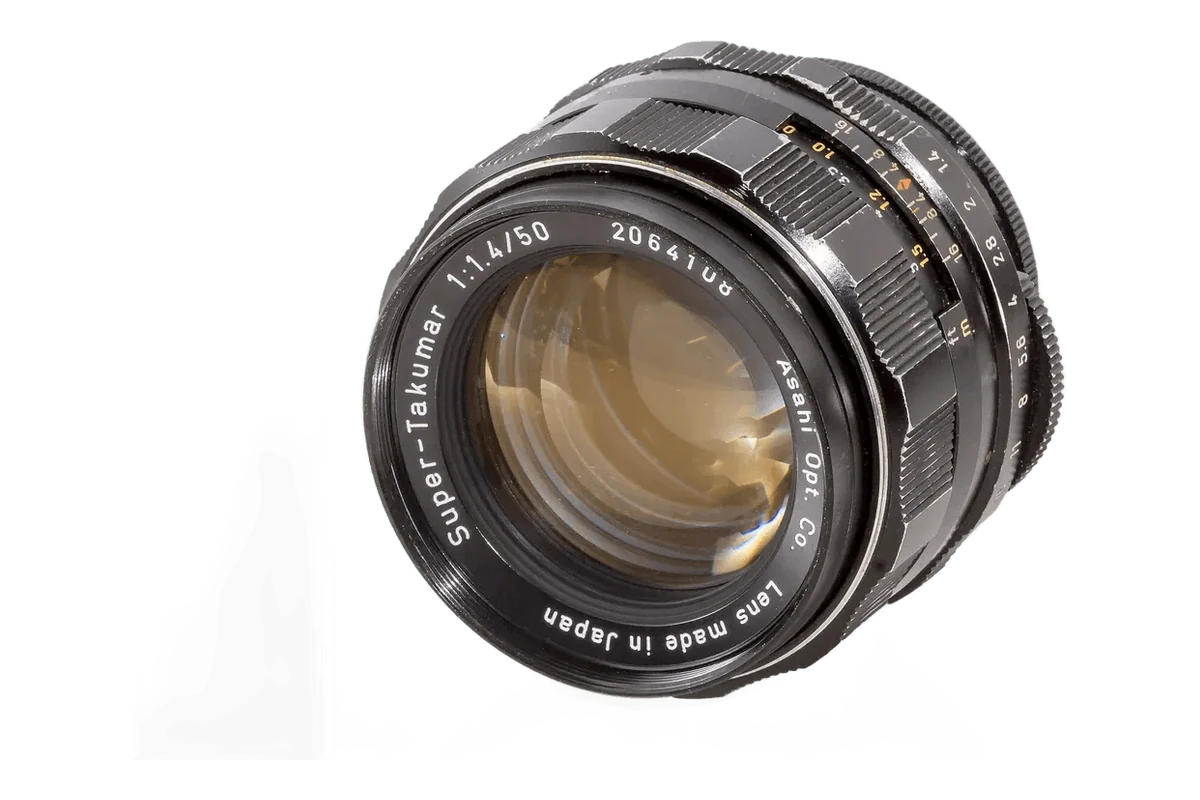 Takumar 50mm f/1.4 V2 · Super-Takumar 七片版 的镜身外观参考